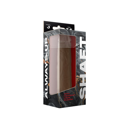 Shaft Model J Liquid Silicone Dong 7.5 In. Oak