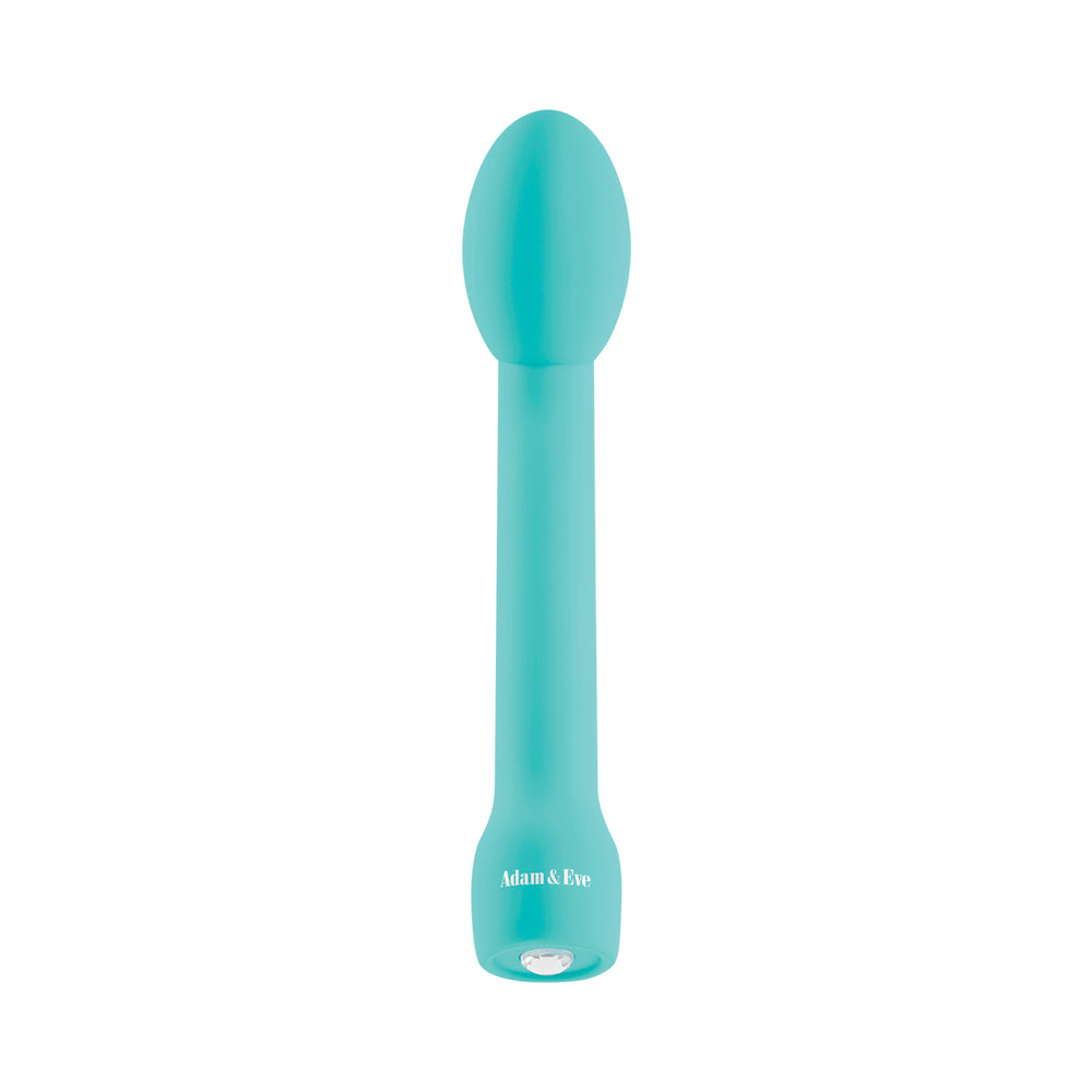 Adam & Eve G-Gasm Delight Rechargeable Silicone G Spot Vibe - Teal
