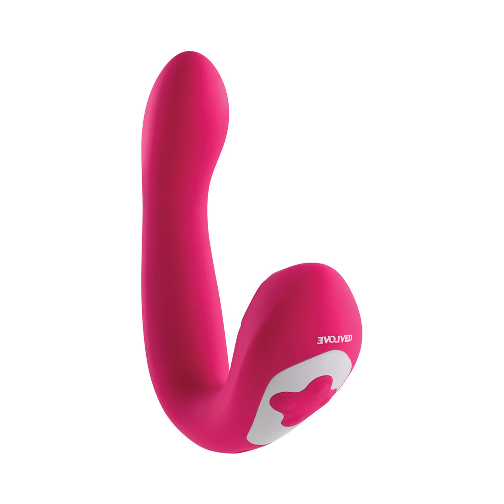 Evolved Buck Wild Come Hither Dual End Massager - Pink