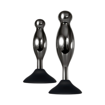 Evolved Joy Sticks 2 pc Plug Set - Black/Chrome