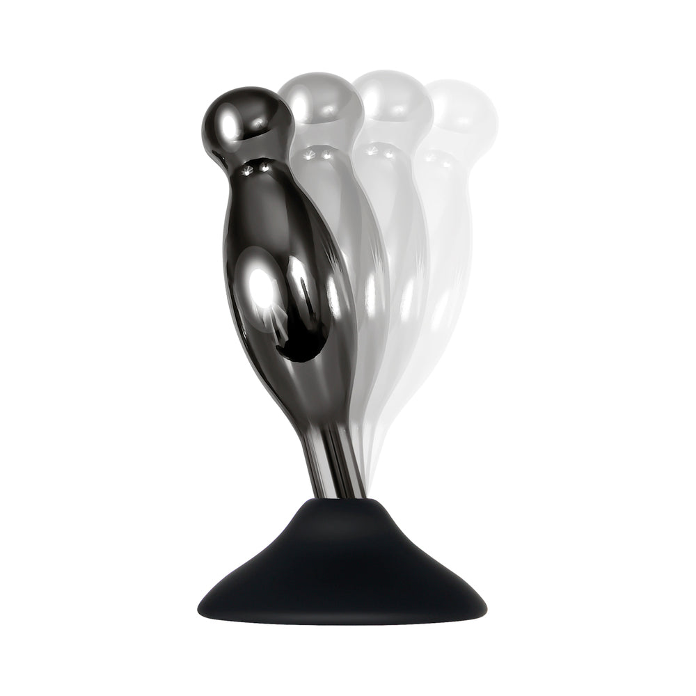 Evolved Joy Sticks 2 pc Plug Set - Black/Chrome