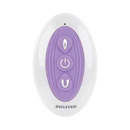 Evolved Petite Tickler Mini Vibe w/Remote - Purple