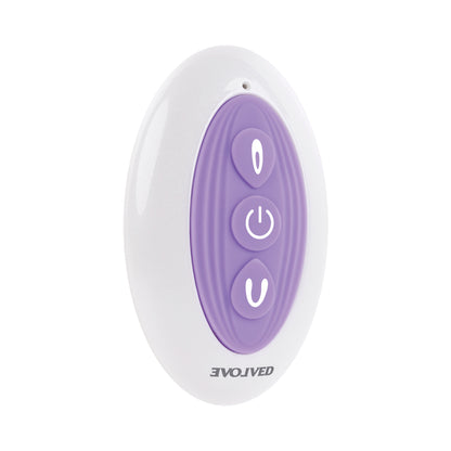 Evolved Petite Tickler Mini Vibe w/Remote - Purple