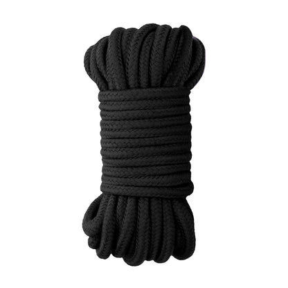Ouch! Black & White Japanese Rope 10 Meters Black
