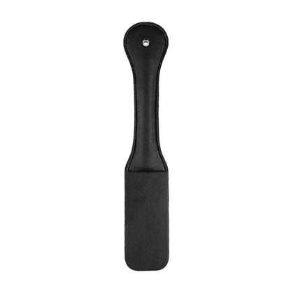 Ouch! Black & White Bonded Leather Paddle Ouch Black