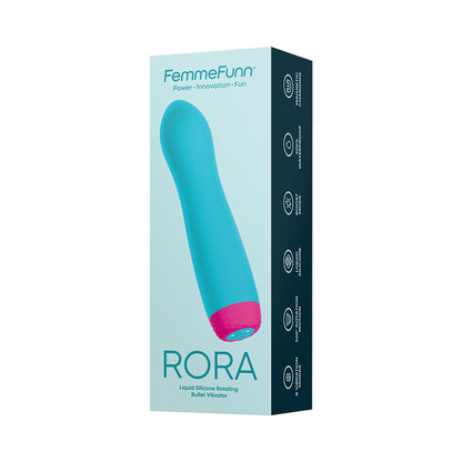 Femme Funn Rora Rotating Bullet - Turquoise