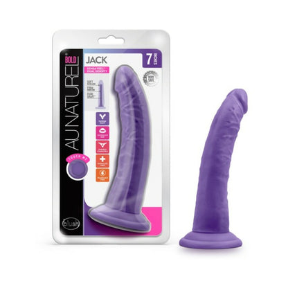 Au Naturel Bold Jack Dildo 7 In. Purple