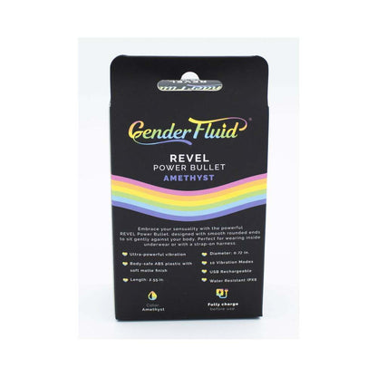 Gender Fluid Revel Power Bullet Purple