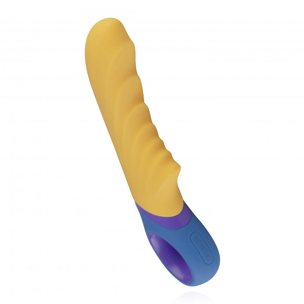 PMV20 Tone G-spot Vibrator Silicone Yellow