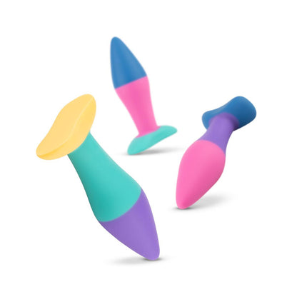 PMV20 Koda 3-piece Butt Plug Set Multicolor