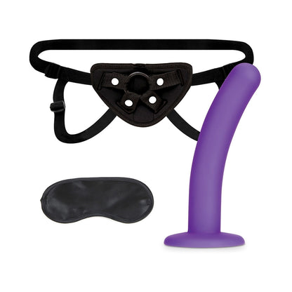 Lux Fetish Strap-on Harness 5 In. Dildo Set