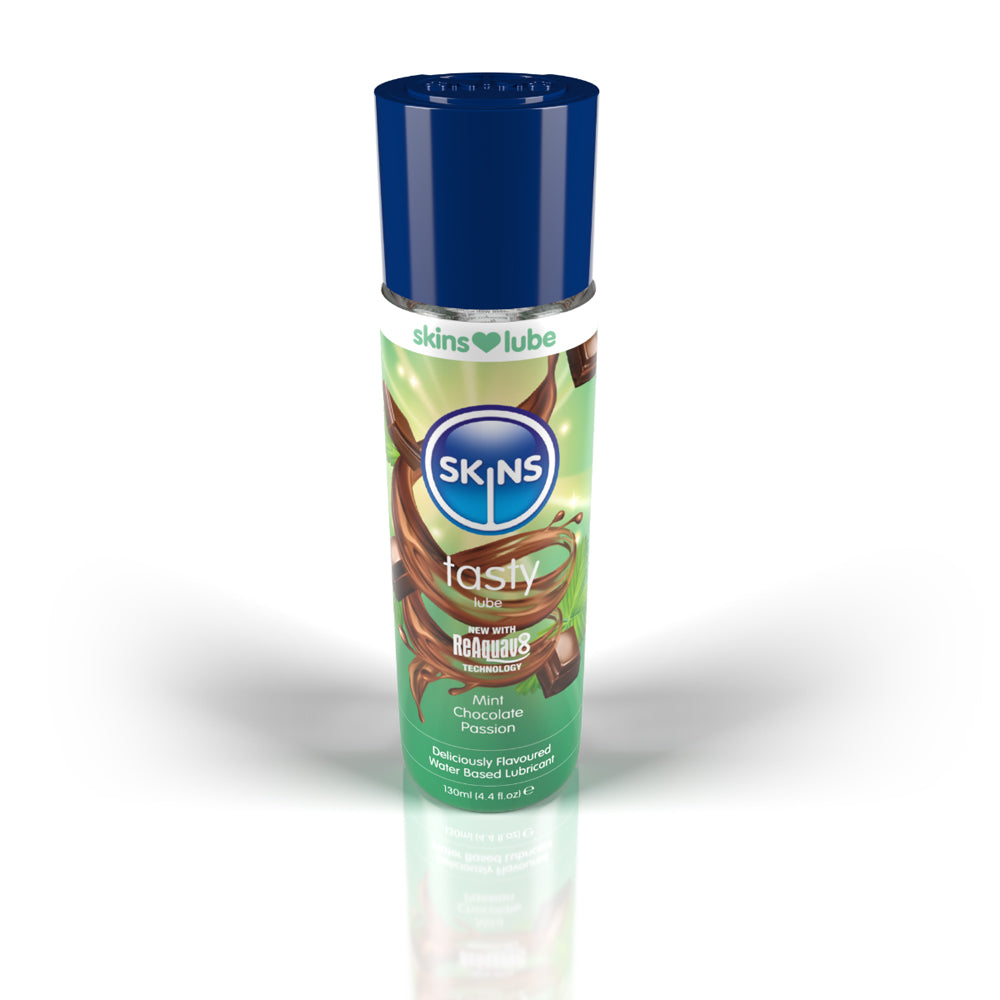 Skins Mint Chocolate Water-based Lubricant 4.4 Oz.