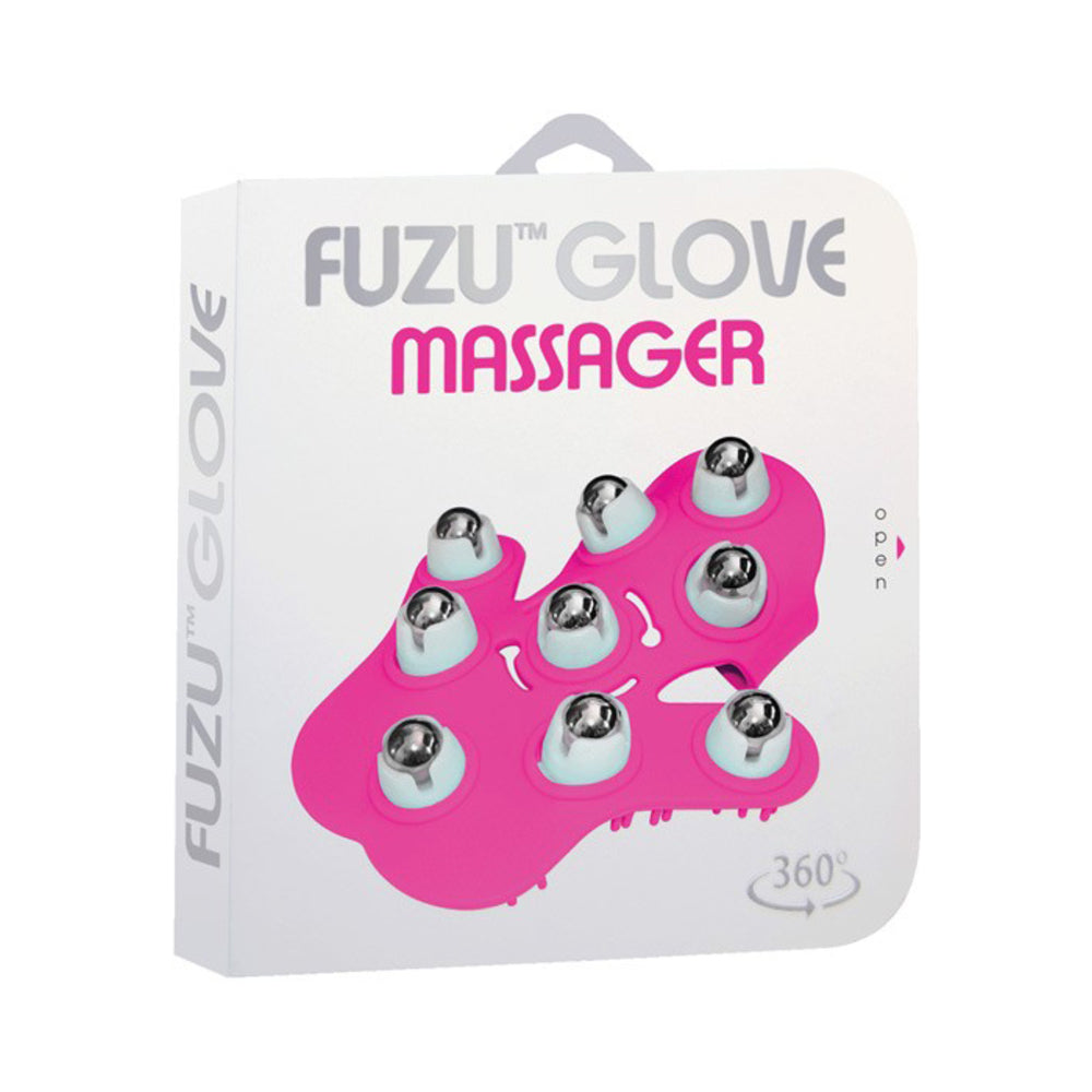 Fuzu 360 Massage Glove Neon Pink