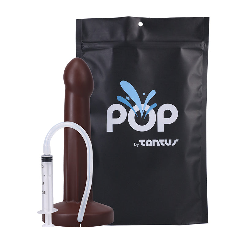 POP By Tantus Squirting Dildo Espresso Bag