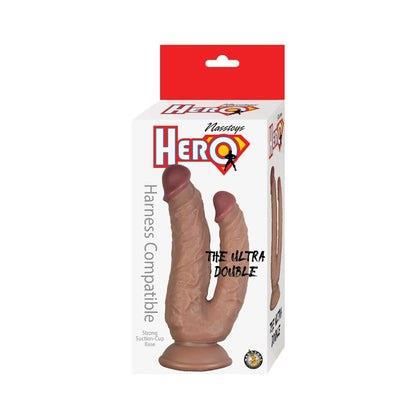 Hero The Ultra Double Dildo Brown