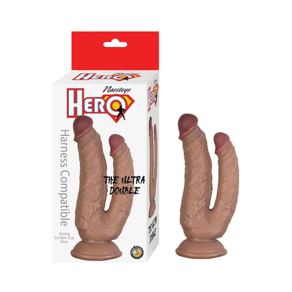 Hero The Ultra Double Dildo Brown