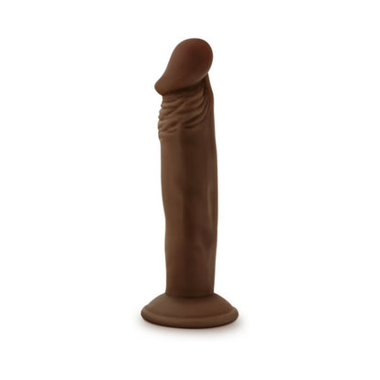 Dr. Skin Plus 6in Posable Dildo Chocolat