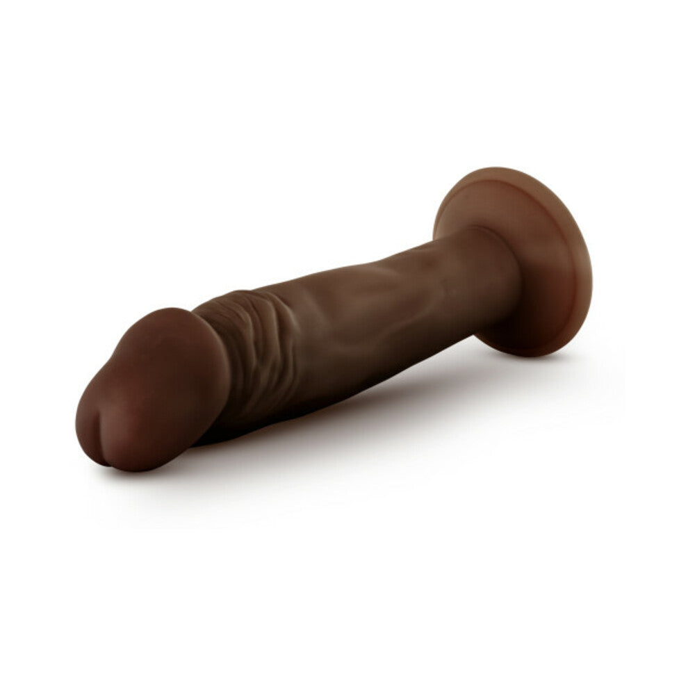 Dr. Skin Plus 6in Posable Dildo Chocolat