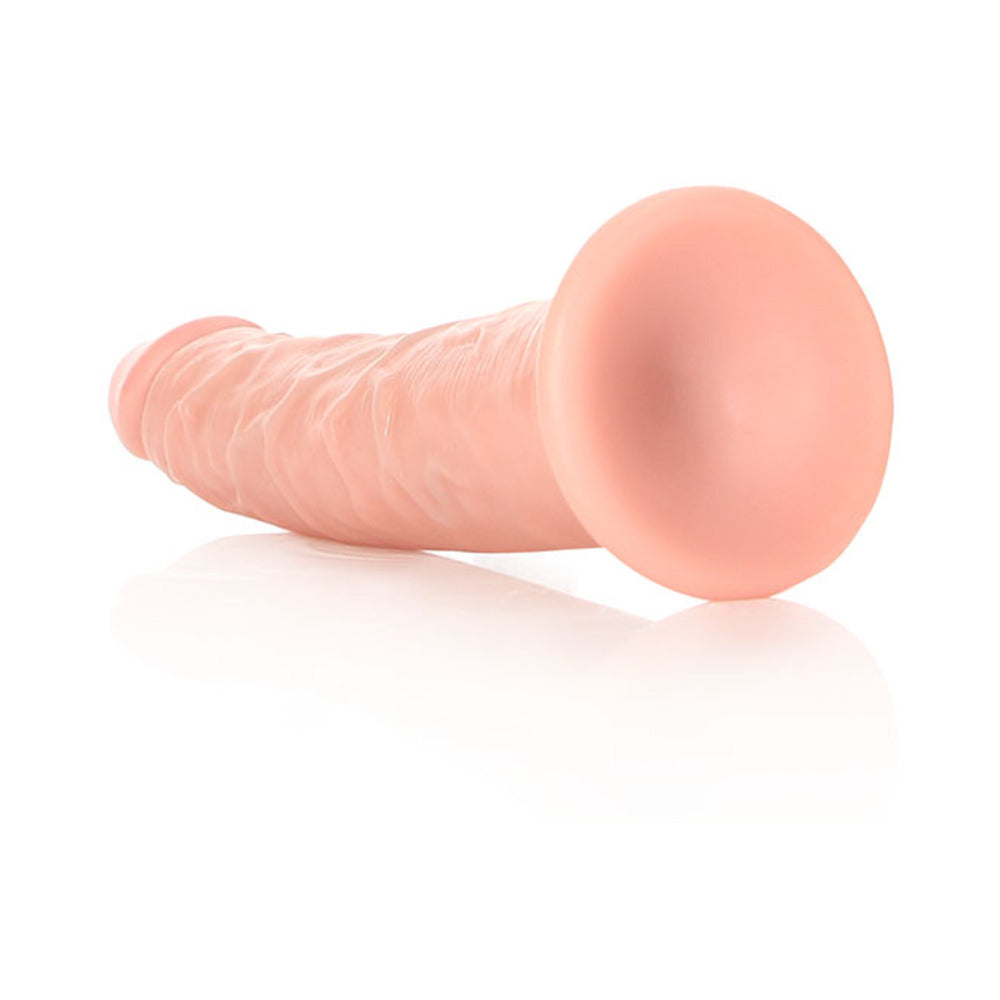 Realrock Slim Realistic Dildo With Suction Cup 6 In. Vanilla