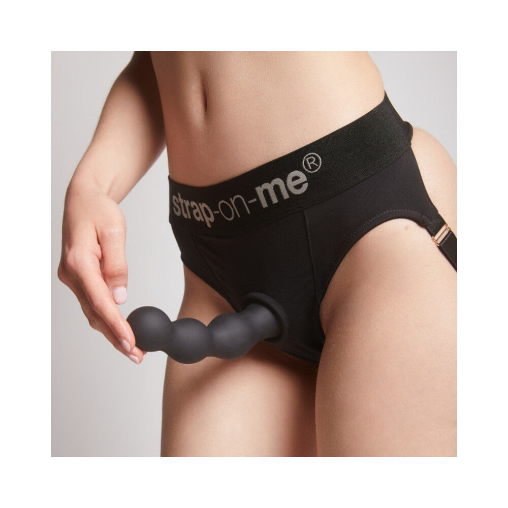 Strap-on-me Dildo Plug Balls S Black