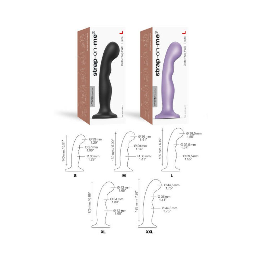 Strap-on-me Dildo Plug P&g S Black