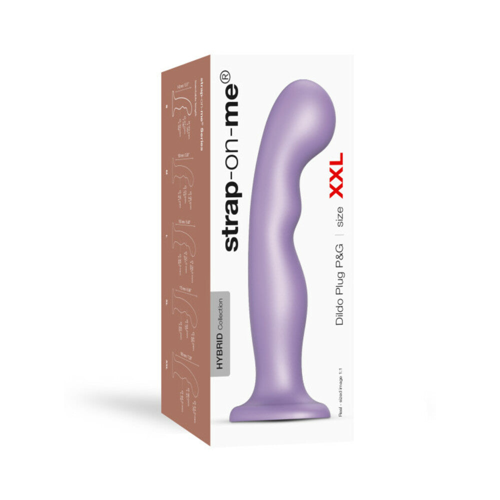 Strap-on-me Dildo Plug P&g Xxl Metallic Lilac