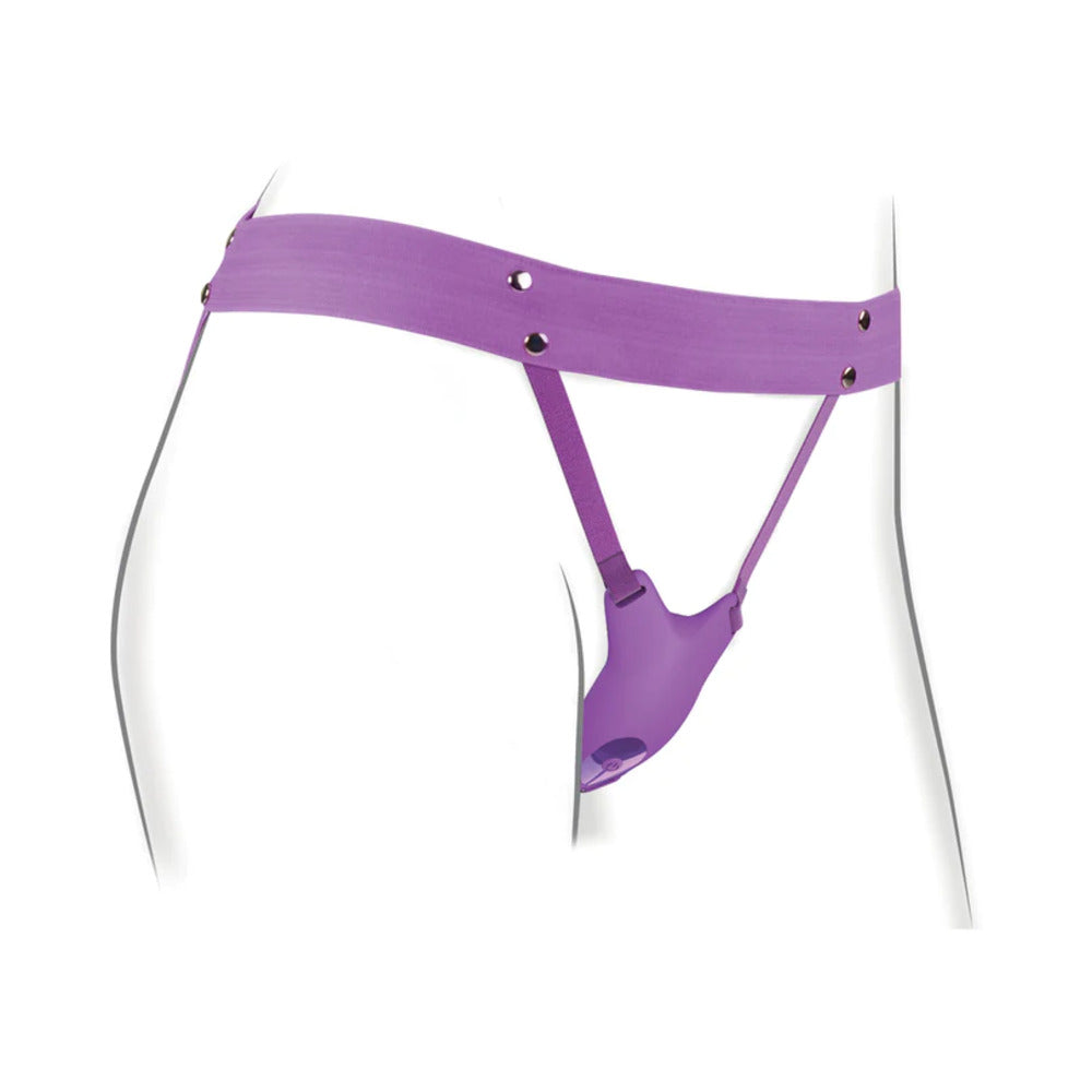 Fantasy For Her Ultimate Butterfly Strap On Purple –