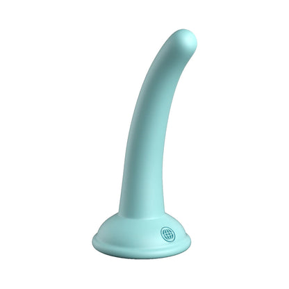 Dillio Platinum Curious Five Silicone Dildo 5 In. Teal