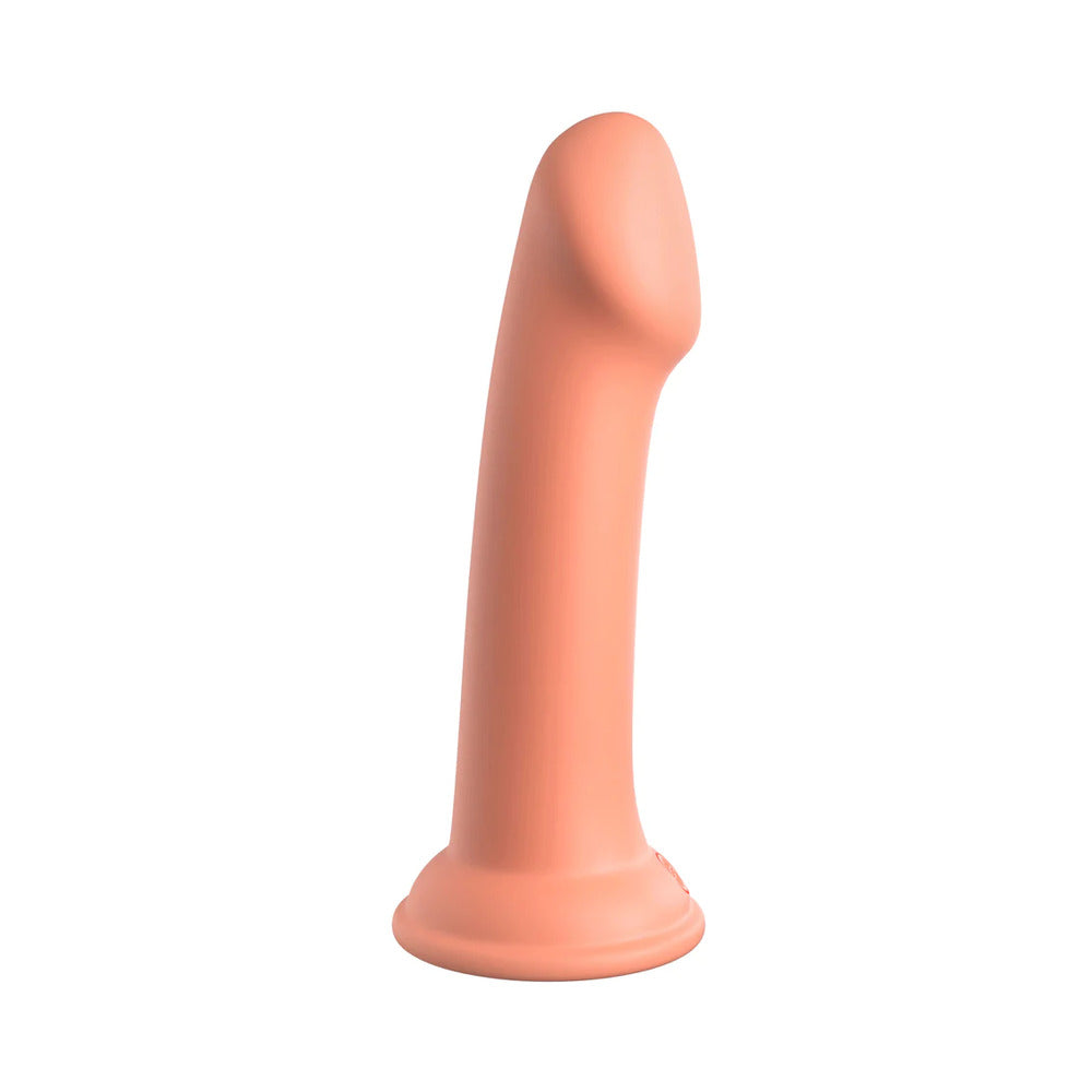 Dillio Platinum Big Hero Silicone Dildo 6 In. Peach