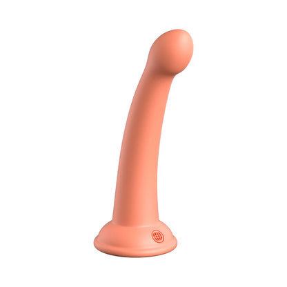 Dillio Platinum Secret Explorer Silicone Dildo 6 In. Peach