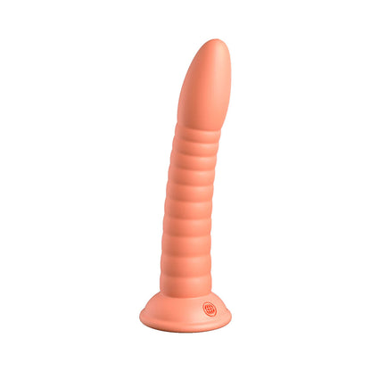 Dillio Platinum Wild Thing Silicone Dildo 7 In. Peach