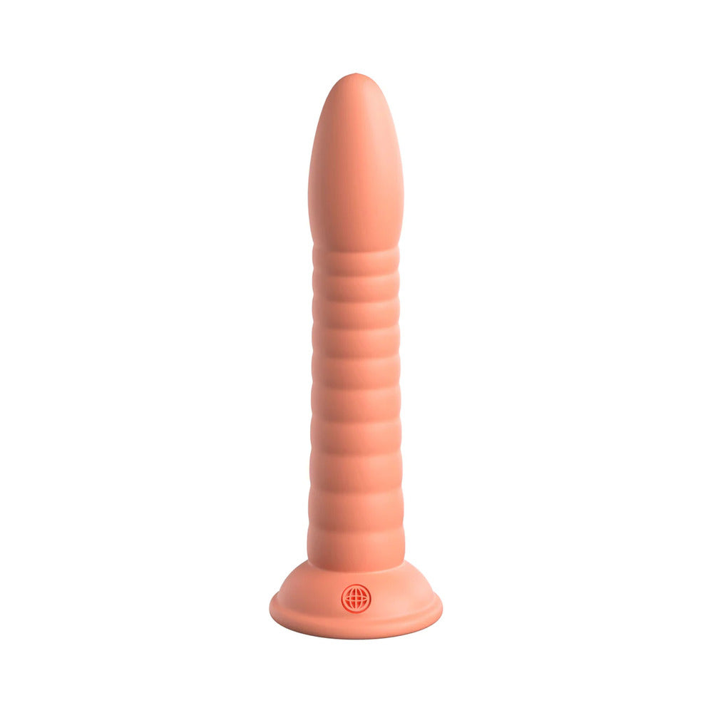 Dillio Platinum Wild Thing Silicone Dildo 7 In. Peach