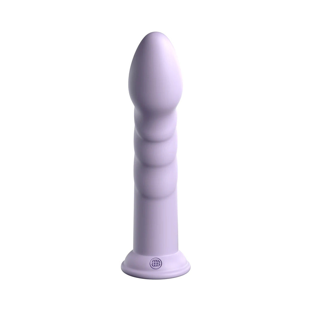 Dillio Platinum Super Eight Silicone Dildo 8 In. Purple