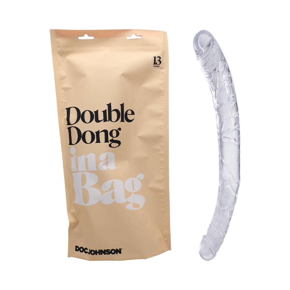 In A Bag Double Dong 13in Clear