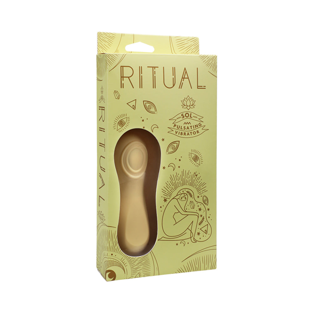 Ritual Sol Rechargeable Silicone Pulsating Vibe Yellow Shop