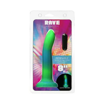 Addiction Rave Dong 8 In. G.i.t.d. Blue