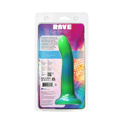 Addiction Rave Dong 8 In. G.i.t.d. Blue