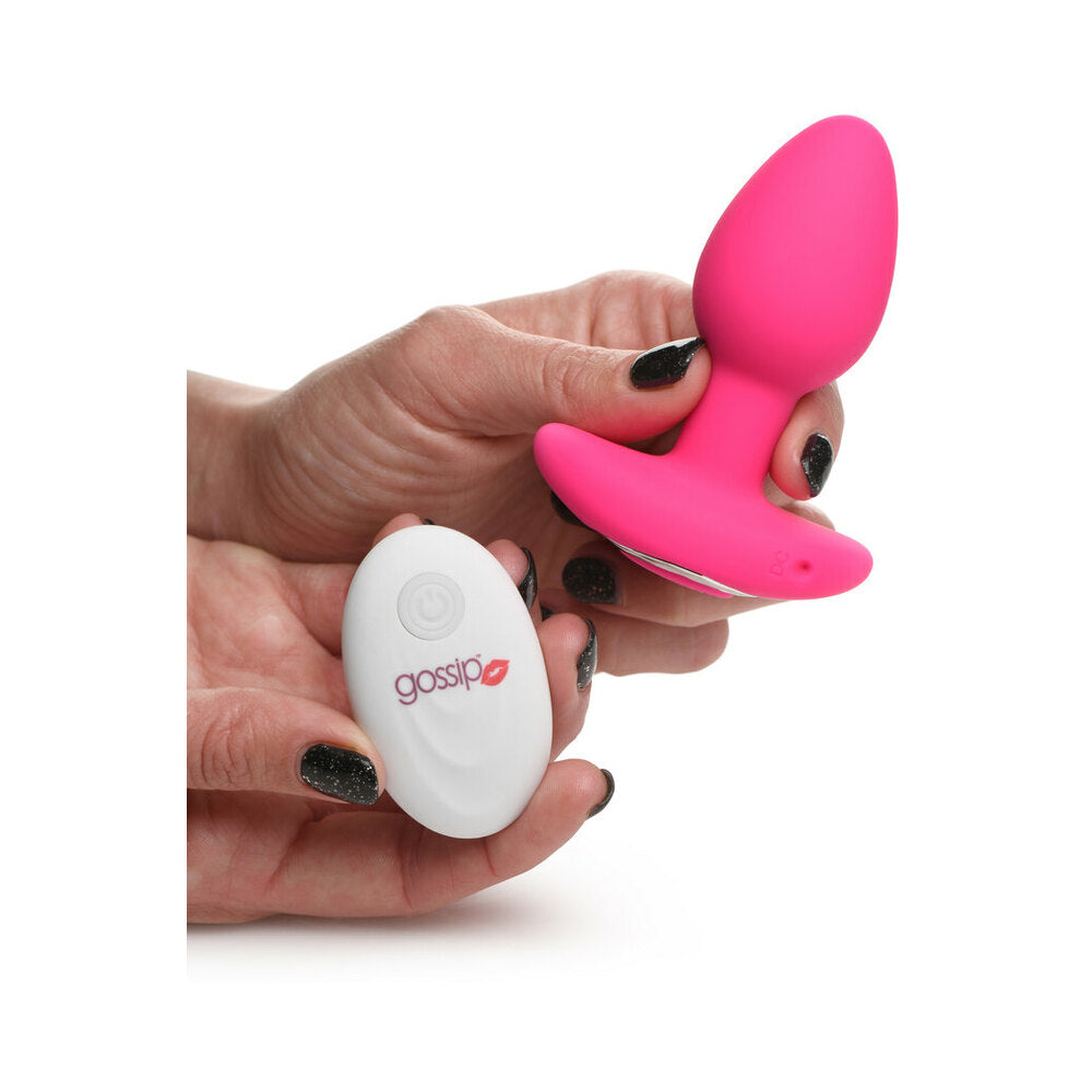 Gossip Pop Rocker 10-function Rechargeable Butt Plug Magenta