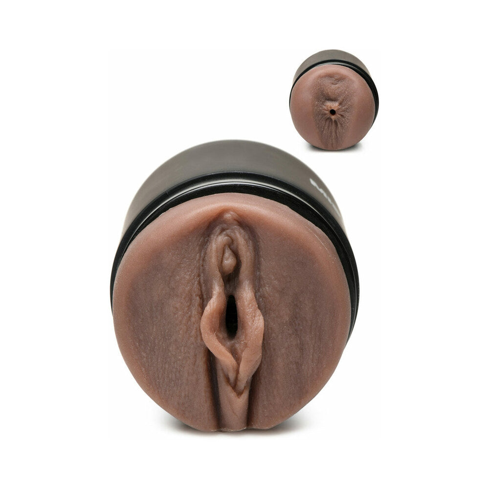 Curve Novelties Mistress Mini Double Stroker Pussy & Ass - Dark