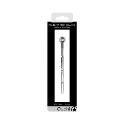 Ouch! Urethral Sounding - Metal Dilator - 7 Mm