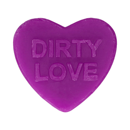 S-line Heart Soap - Dirty Love - Lavender Scented