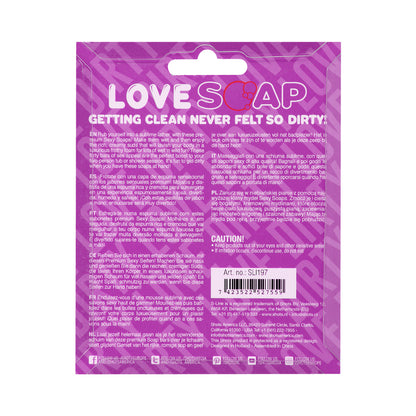 S-line Heart Soap - Dirty Love - Lavender Scented