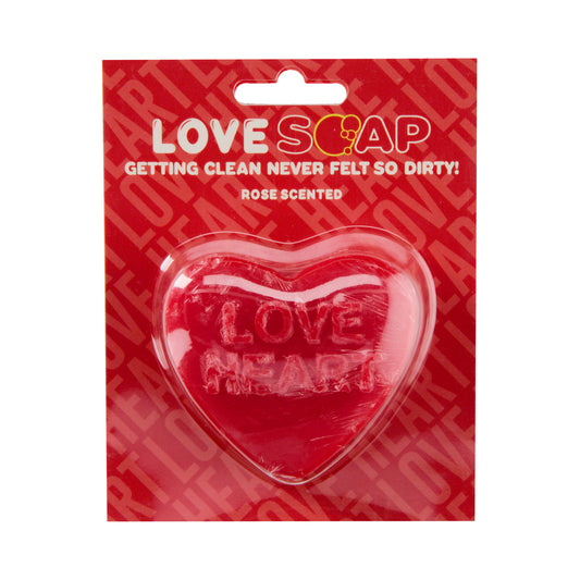 S-line Heart Soap - Love Heart - Rose Scented