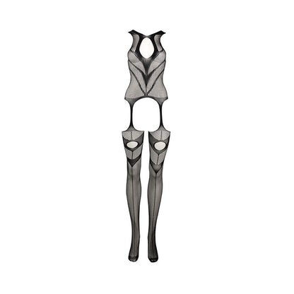 Shots Le Desir Suspender Bodystocking Black O/s
