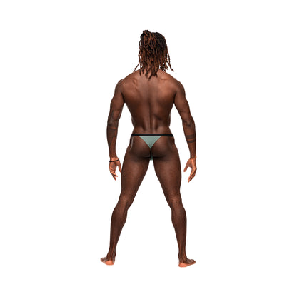 Male Power Magnificence Micro V Thong Jade L/xl