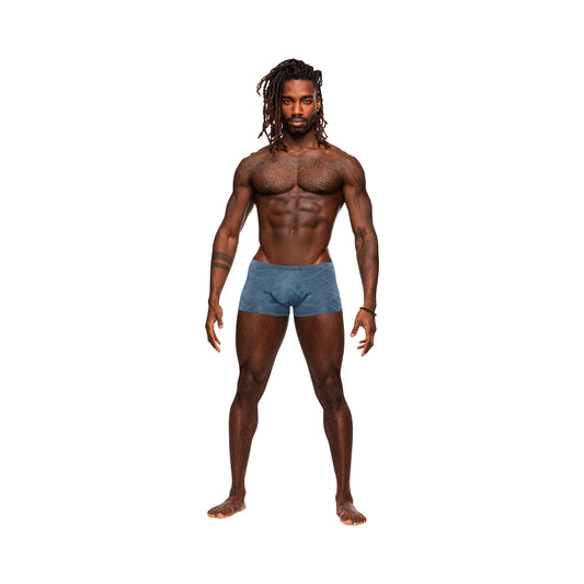 Male Power Inter-mingle Mini Short Blue Xl