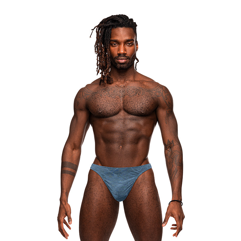 Male Power Inter-mingle Bong V Thong Blue L/xl