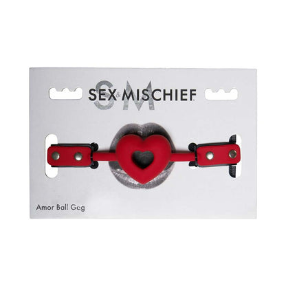 Sportsheets Sex & Mischief Amor Ball Gag Red