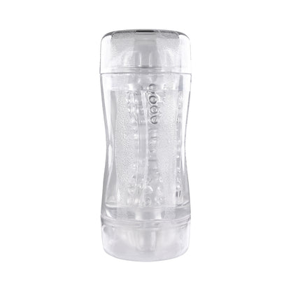 Gender X Double Fantasy Dual-entry Stroker Clear