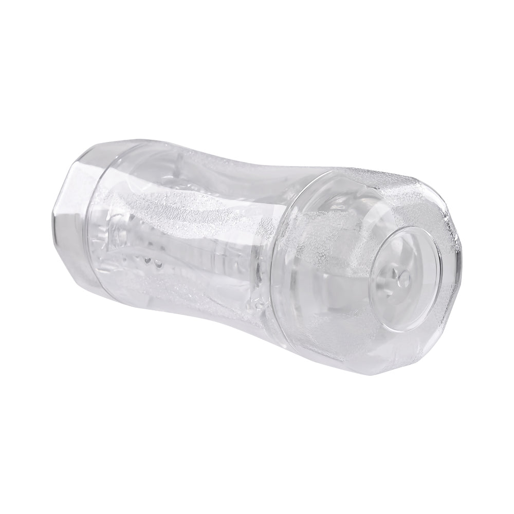Gender X Double Fantasy Dual-entry Stroker Clear